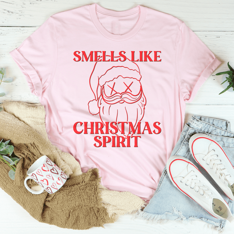 Smells Like Christmas Spirit Tee Peachy Sunday T-Shirt