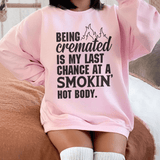 Smokin' Hot Body Tee Sweatshirt Light Pink / S Peachy Sunday T-Shirt