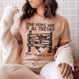 Some People Have It All Together Tee Heather Prism Peach / S Peachy Sunday T-Shirt