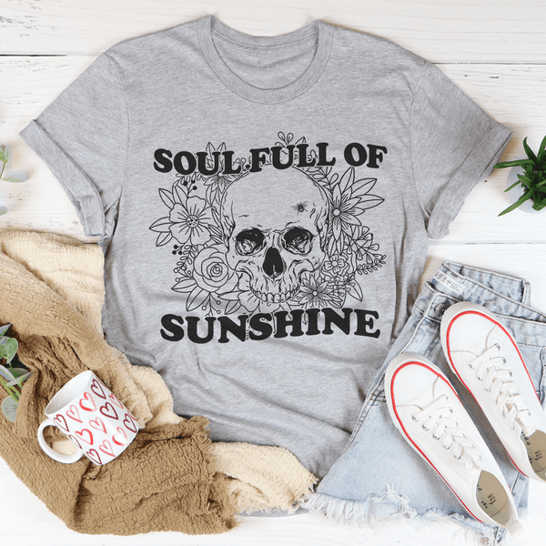 Soul Full Of Sunshine Tee Athletic Heather / S Peachy Sunday T-Shirt