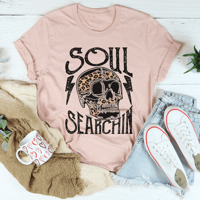 Soul Searchin Tee Heather Prism Peach / S Peachy Sunday T-Shirt