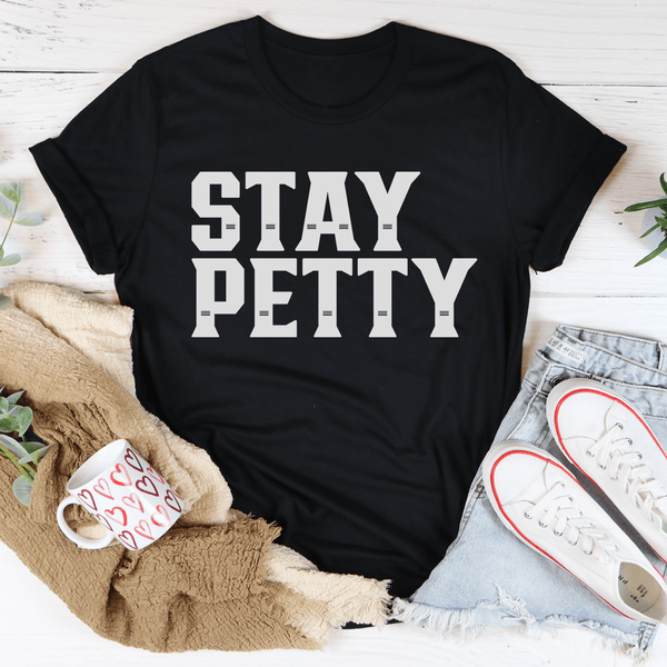 Stay Petty Tee Black Heather / S Peachy Sunday T-Shirt