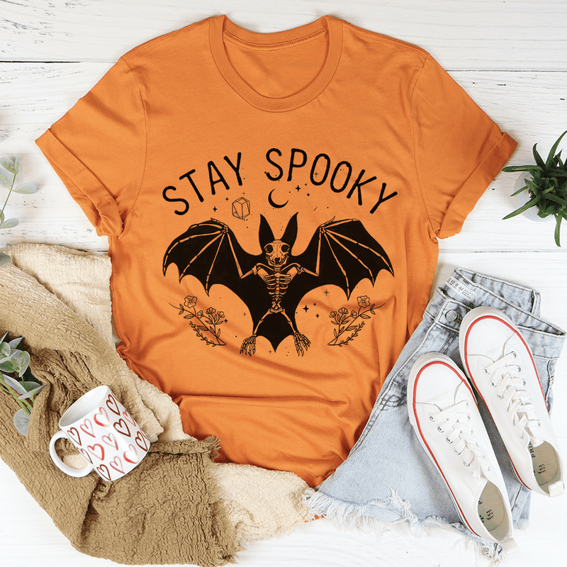 Stay Spooky Tee Burnt Orange / S Peachy Sunday T-Shirt