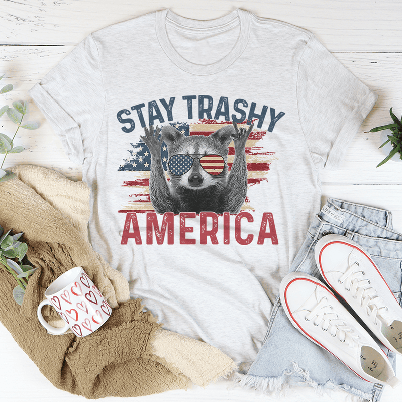 Stay Trashy America Tee Peachy Sunday T-Shirt