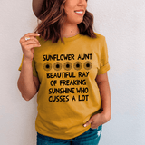 Sunflower Aunt Tee Mustard / S Peachy Sunday T-Shirt
