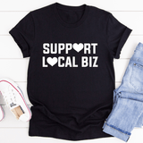 Support Local Biz Tee Black Heather / S Peachy Sunday T-Shirt