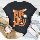 Take It Easy Tee Dark Grey Heather / S Peachy Sunday T-Shirt