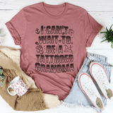 Tattooed Grandma Tee Peachy Sunday T-Shirt