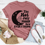 The Hot July Moon Saw Everything Tee Mauve / S Peachy Sunday T-Shirt