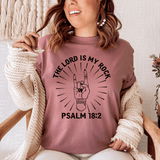 The Lord Is My Rock Tee Mauve / S Peachy Sunday T-Shirt