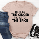 The Older The Ginger Tee Heather Prism Peach / S Peachy Sunday T-Shirt