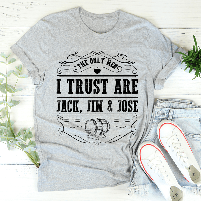 The Only Men I Trust Tee Athletic Heather / S Peachy Sunday T-Shirt
