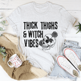 Thick Thighs & Witch Vibes Tee Ash / S Peachy Sunday T-Shirt