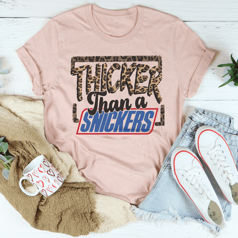 Thicker Than A Snickers Tee Printify T-Shirt T-Shirt