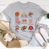 Things I Love About Fall Tee Athletic Heather / S Peachy Sunday T-Shirt
