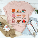 Things I Love About Fall Tee Heather Prism Peach / S Peachy Sunday T-Shirt