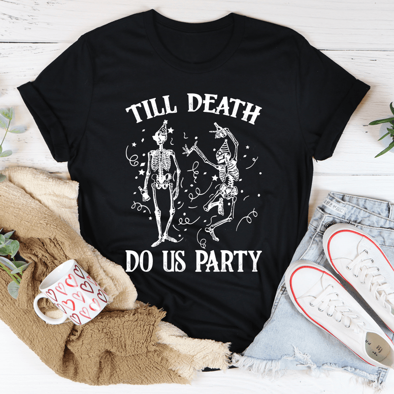 Till Death Do Us Party Tee Black Heather / S Peachy Sunday T-Shirt