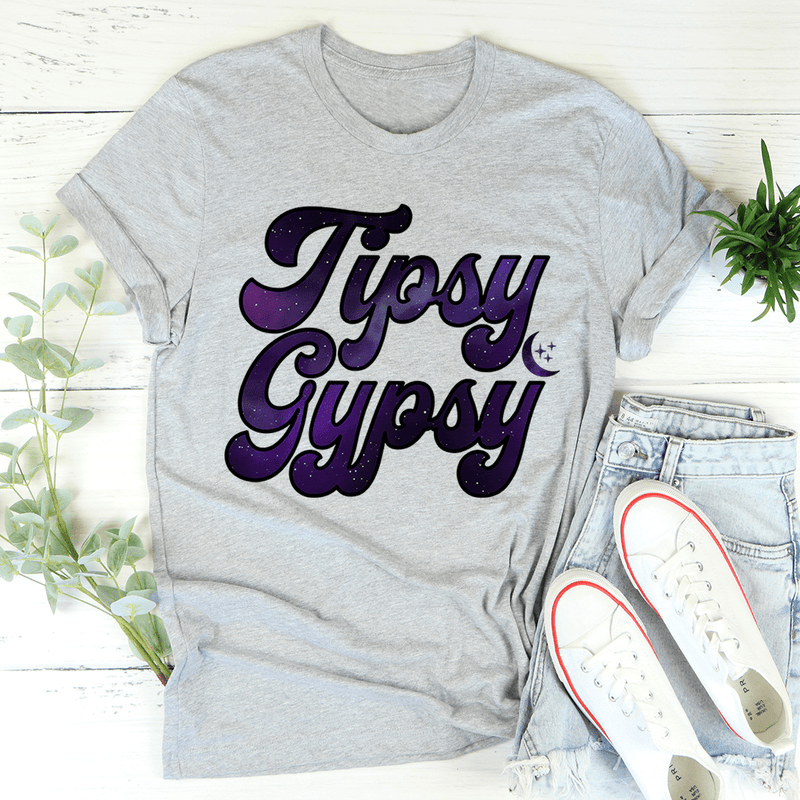 Tipsy Gypsy Tee Athletic Heather / S Peachy Sunday T-Shirt