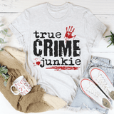 True Crime Junkie Tee Ash / S Peachy Sunday T-Shirt