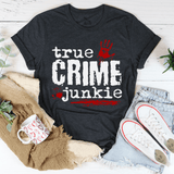 True Crime Junkie Tee Dark Grey Heather / S Peachy Sunday T-Shirt