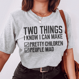 Two Things I Know I Can Make Tee Athletic Heather / S Peachy Sunday T-Shirt