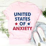 United States Of Anxiety Tee Pink / S Peachy Sunday T-Shirt