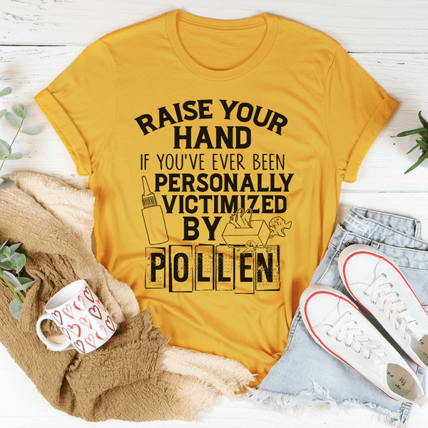Victimized By Pollen Tee Mustard / S Peachy Sunday T-Shirt