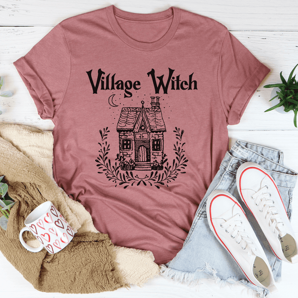 Village Witch Tee Mauve / S Peachy Sunday T-Shirt