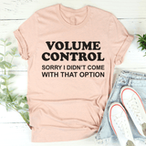 Volume Control Tee Heather Prism Peach / S Peachy Sunday T-Shirt