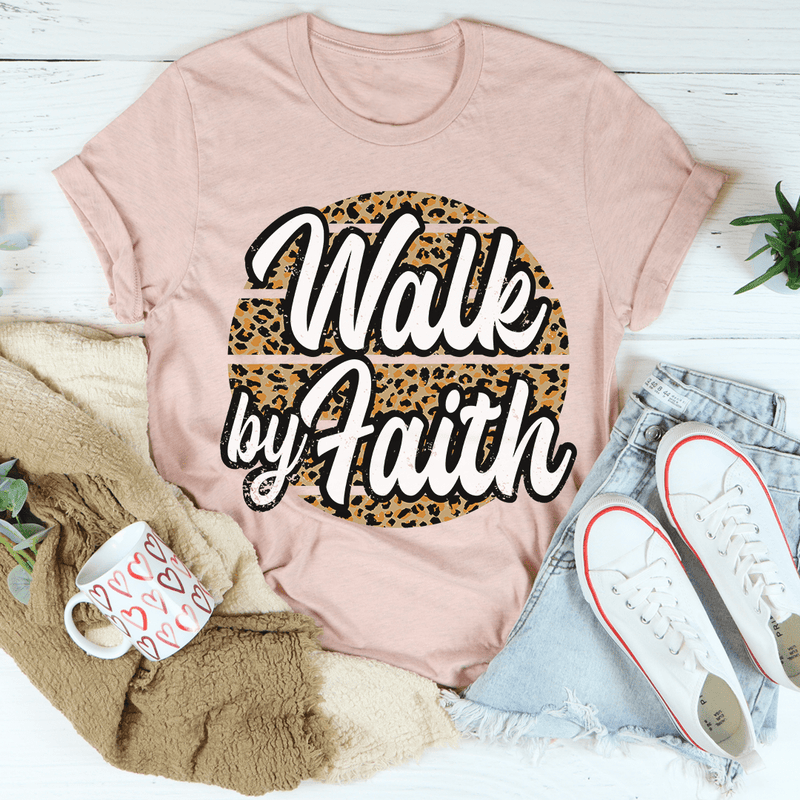 Walk By Faith Tee Heather Prism Peach / S Peachy Sunday T-Shirt