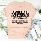 Walk In The Woods Tee Heather Prism Peach / S Peachy Sunday T-Shirt