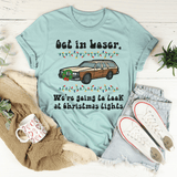 We're Going To Look At Christmas Lights Tee Heather Prism Dusty Blue / S Peachy Sunday T-Shirt