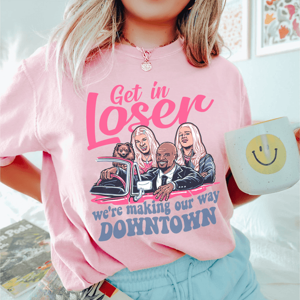 We're Making Our Way Downtown Tee Pink / S Printify T-Shirt T-Shirt