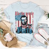 We The People Like To Party Tee Heather Prism Ice Blue / S Peachy Sunday T-Shirt