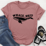 Whale Tee Mauve / S Peachy Sunday T-Shirt