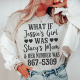 What If Jessie's Girl Was Stacy's Mom Tee Athletic Heather / S Peachy Sunday T-Shirt