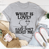 What Is Love Tee Athletic Heather / S Peachy Sunday T-Shirt