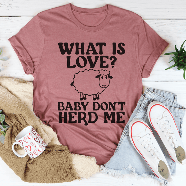 What Is Love Tee Mauve / S Peachy Sunday T-Shirt