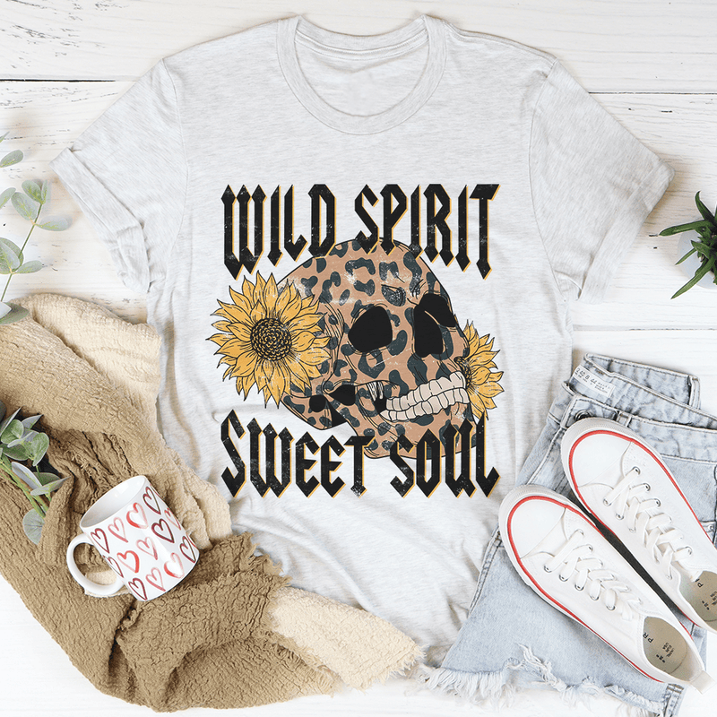 Wild Spirit Sweet Soul Tee Ash / S Peachy Sunday T-Shirt