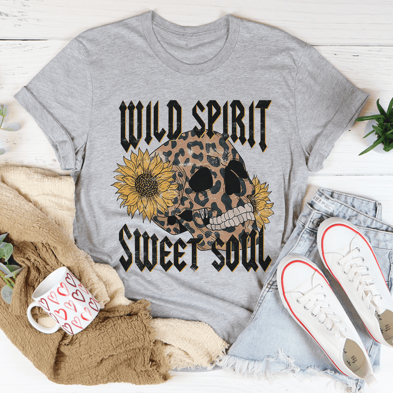 Wild Spirit Sweet Soul Tee Athletic Heather / S Peachy Sunday T-Shirt