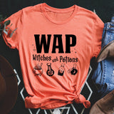Witches And Potions Tee Heather Orange / S Peachy Sunday T-Shirt