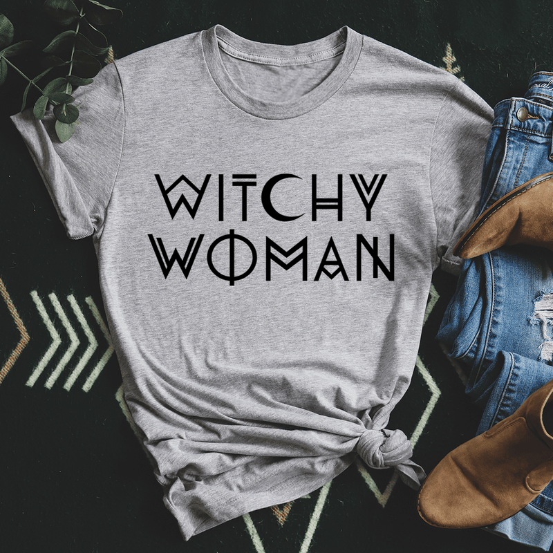 Witchy Woman Tee Athletic Heather / S Peachy Sunday T-Shirt