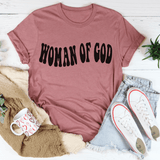 Woman Of God Tee Mauve / S Peachy Sunday T-Shirt