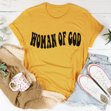 Woman Of God Tee Mustard / S Peachy Sunday T-Shirt