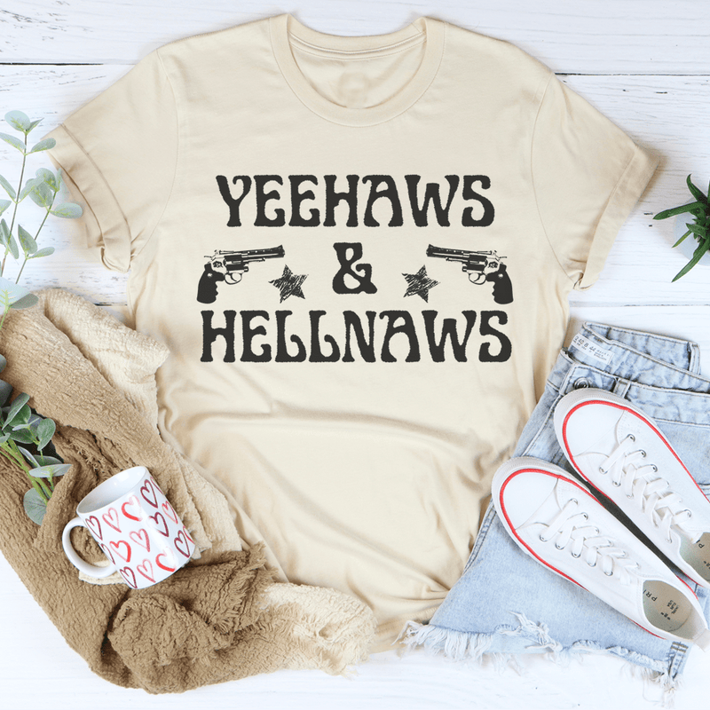 Yeehaws & Hellnaws Tee Peachy Sunday T-Shirt