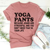 Yoga Pants Tee Mauve / S Peachy Sunday T-Shirt