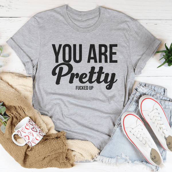 You Are Pretty Tee Athletic Heather / S Peachy Sunday T-Shirt