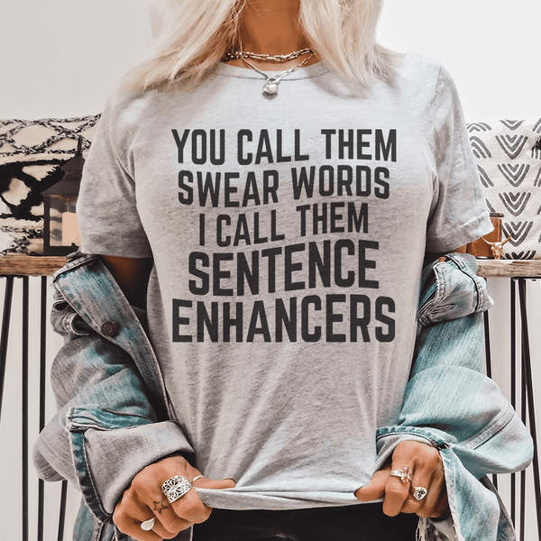 You Call Them Swear Words Tee Athletic Heather / S Peachy Sunday T-Shirt