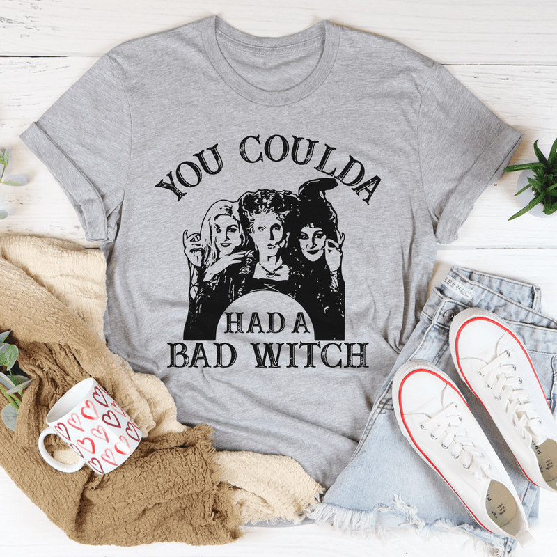 You Coulda Had A Bad Witch Tee Athletic Heather / S Peachy Sunday T-Shirt