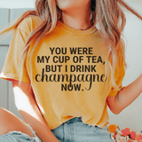 You Were My Cup Of Tea Tee Mustard / S Peachy Sunday T-Shirt